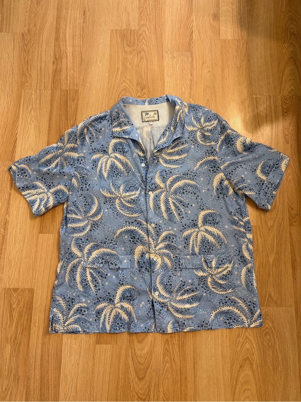 Men’s Tombolo Palm Fronds Shirt